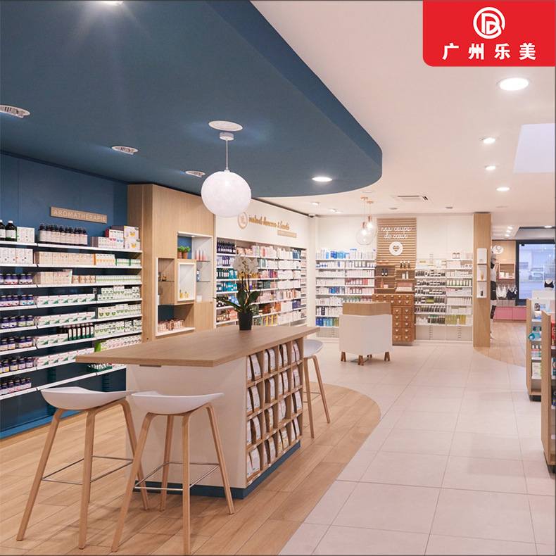 厂家定制商场百货店柜台木质简易展示柜台小商品展示柜多层展示架