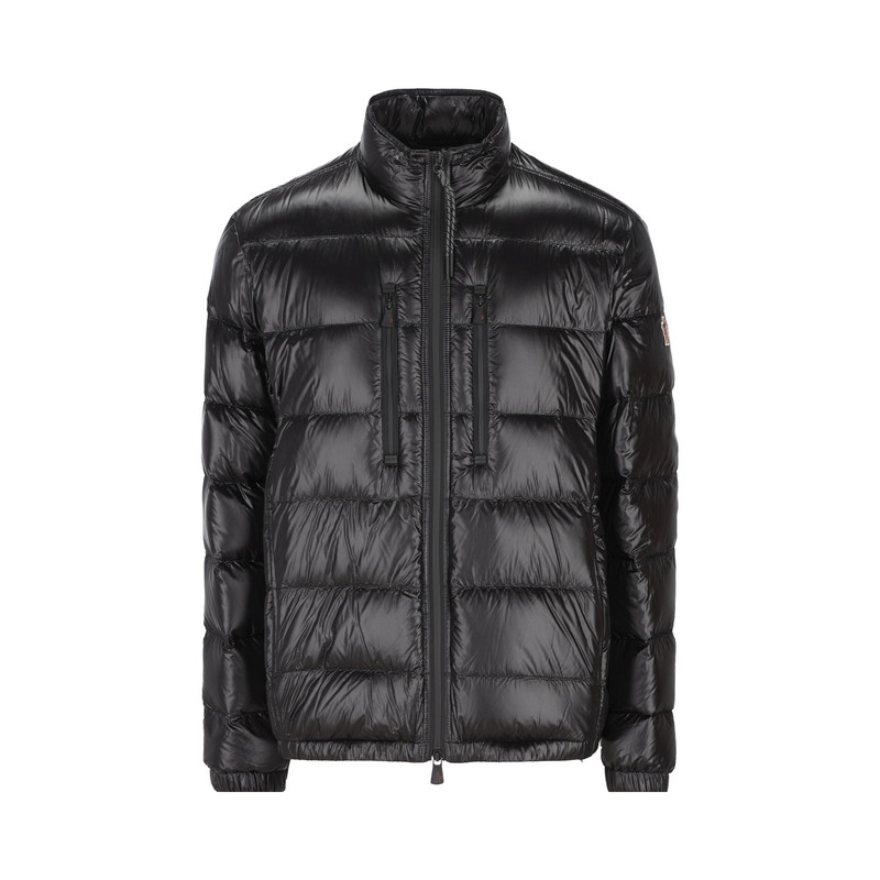MONCLER GRENOBLE男Orres黑色立领薄羽绒服 26早春新款意大利代购
