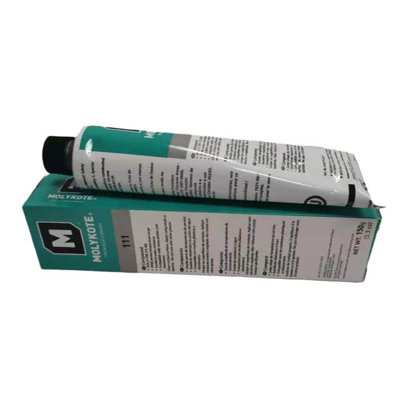道康宁DC111阀门润滑油MOLYKOTE摩力克111硅脂O型圈密封脂150G/支