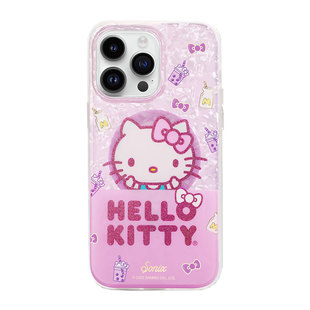 hello kitty联名sonix适用苹果iPhone16 Pro Max手机壳15磁吸magsafe美国潮牌14保护套卡通可爱三丽鸥少女心