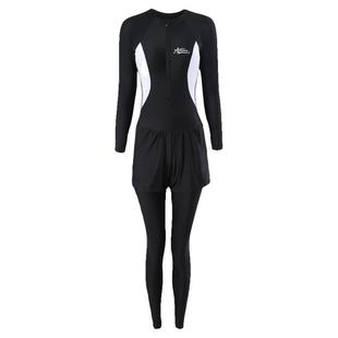 泳衣女款全身防晒连体大码胖mm防尴尬长袖长裤水母衣浮潜潜水服女