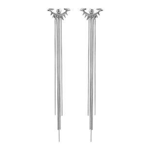 BLACKHEAD/黑头梦核乐园系列朋克眼流苏耳环个性春夏搭配