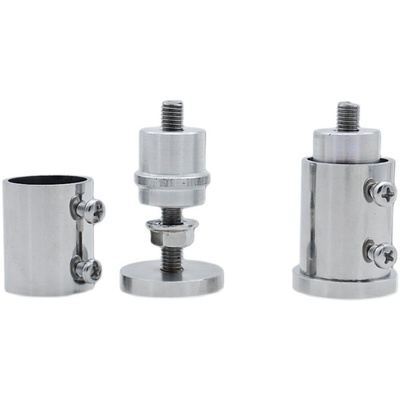 强力增压免打孔浴帘杆浴室