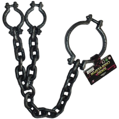 恐怖仿真囚犯脚镣手铐枷锁道具