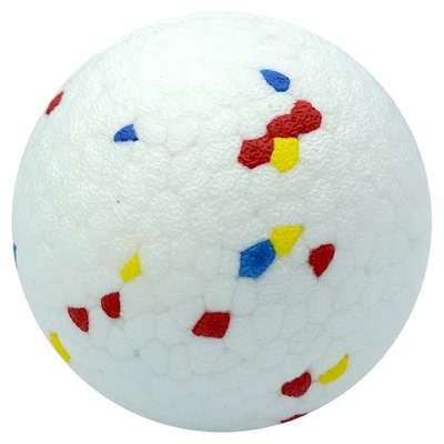 QZee咬不坏特惠白色爆爆球狗玩具