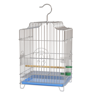 虎皮鹦鹉鸟笼大号特大牡丹鹦鹉笼家用豪华别墅电镀玄凤专用鸟笼子