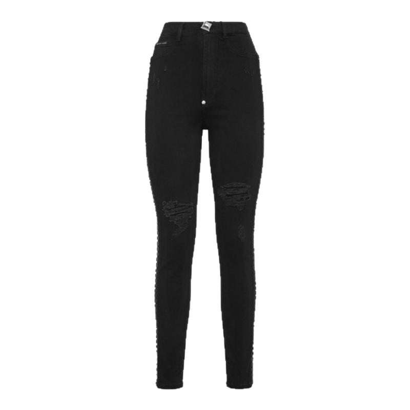 PHILIPP PLEIN 女士超高腰牛仔裤