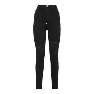 PHILIPP PLEIN 女士超高腰牛仔裤