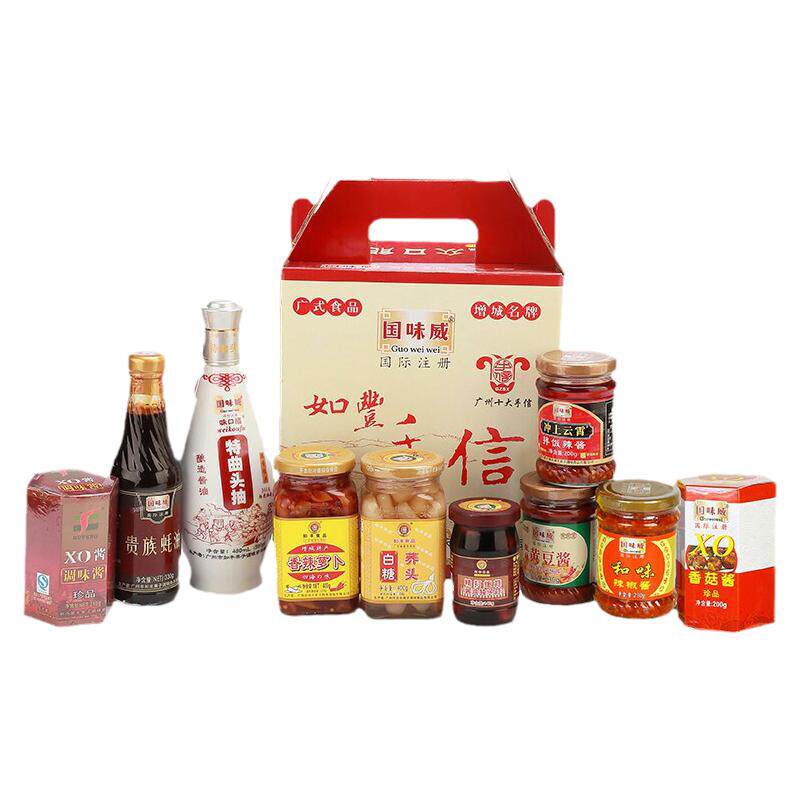 如丰礼盒装调味料送礼