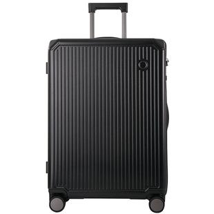 Echolac/爱可乐商务旅行箱防刮PC金属包角拉杆箱飞机轮男行李箱