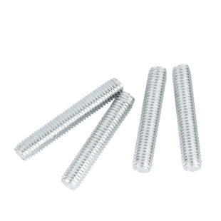 镀锌牙棒全螺纹通丝短牙棒双头螺杆螺纹棒全丝螺柱M3M4M5M6M8-M20