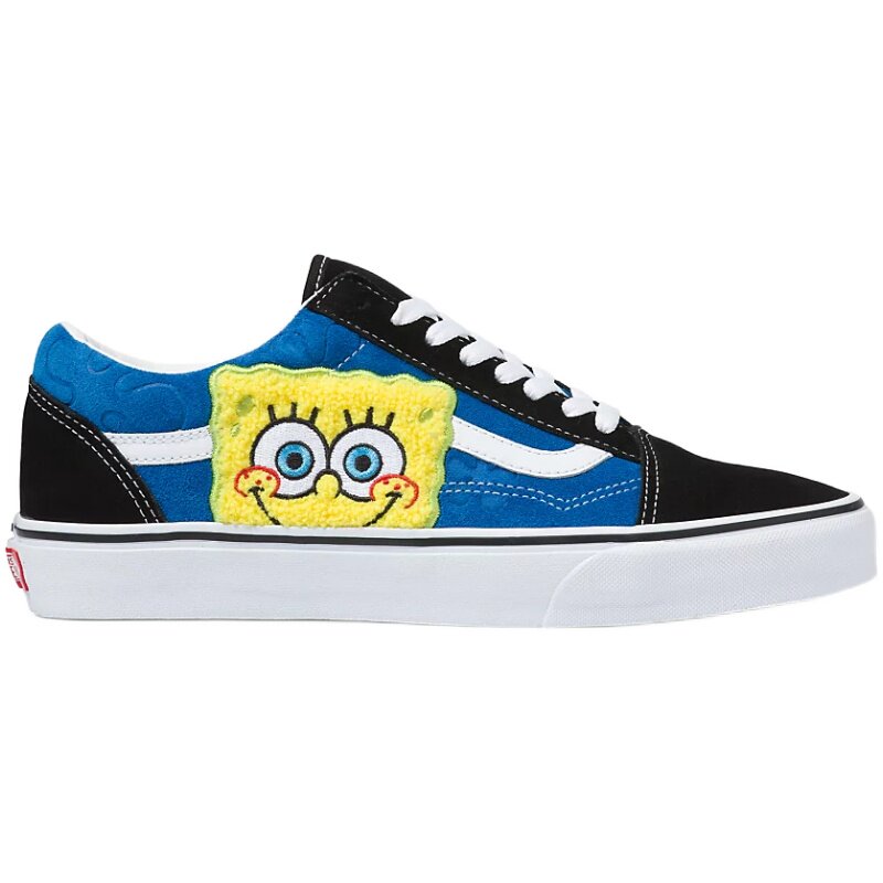 VANS蓝色低帮帆布板鞋