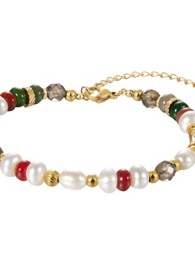 DH7人造珍珠手链女款轻奢小众