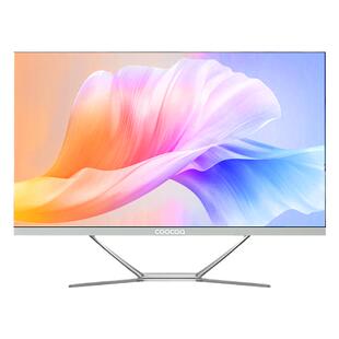 创维一体机电脑酷开12代四核/八核酷睿i5i7超薄高清高配游戏家用办公设计全套台式主机整机