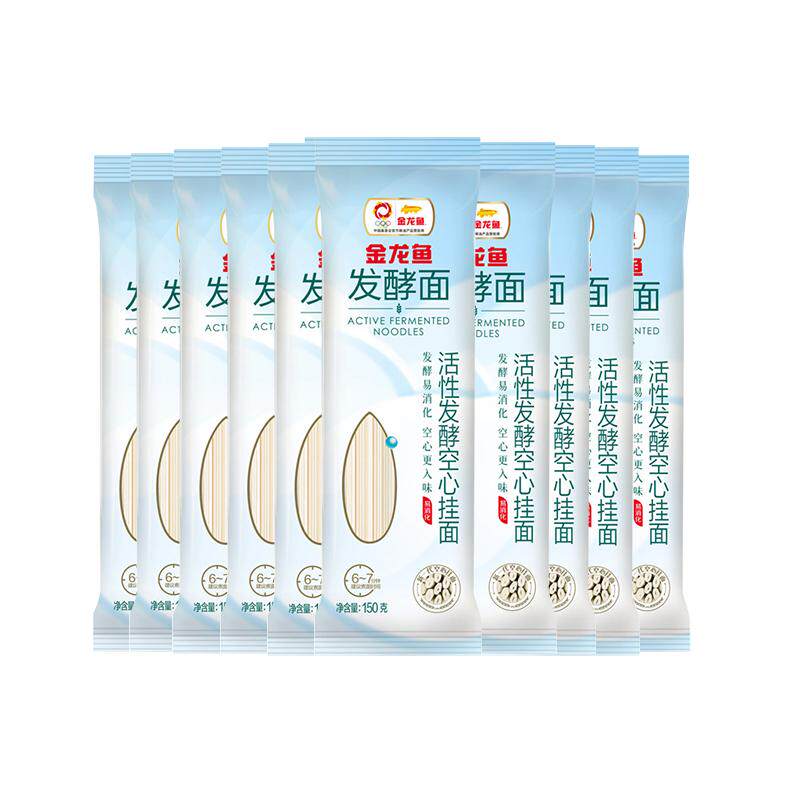金龙鱼活性发酵空心挂面