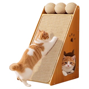 剑麻猫抓板立式耐抓耐磨不掉屑猫窝防猫抓沙发猫爪垫猫咪磨爪神器