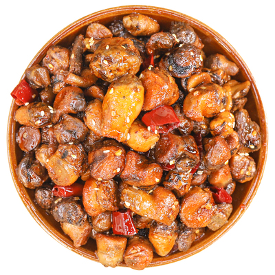 麻辣香菇腿柔软香浓解馋下酒过瘾