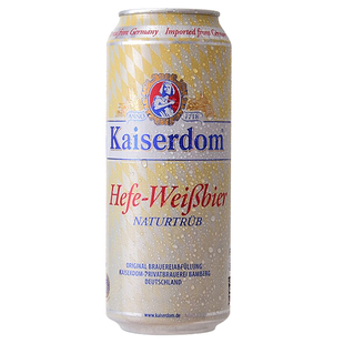 德国进口凯撒顿姆小麦白啤酒500ml*24罐浑浊原浆精酿白啤整箱原装