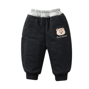 宝宝棉花棉裤200g填棉不板结 冬季加厚外穿A类纯棉婴儿裤2025新款