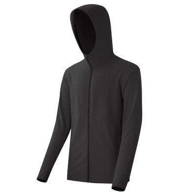 蕉下高弹软壳衣男款户外运动防风防泼水耐磨透气冲锋连帽夹克外套