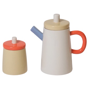 basool 水具套 Geometry系列 原创家用茶壶套装杯子陶瓷简约带盖