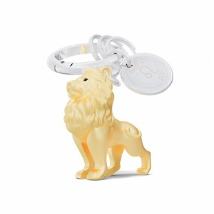 比利时狮子座钥匙扣包包挂件十二星座系列合金挂饰 Metalmorphose