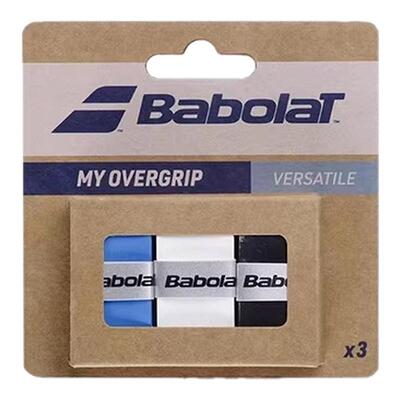 Babolat百保力吸汗带网球拍羽毛球拍专业型干性粘性超薄卡装手胶