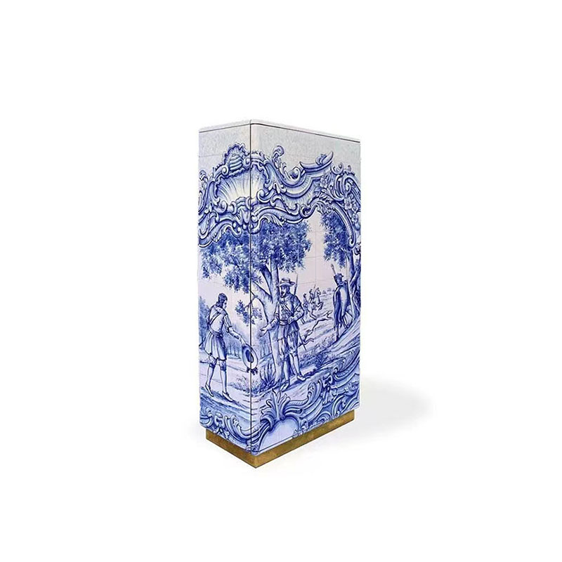 恒晟创科轻奢风储物奢华木质酒柜