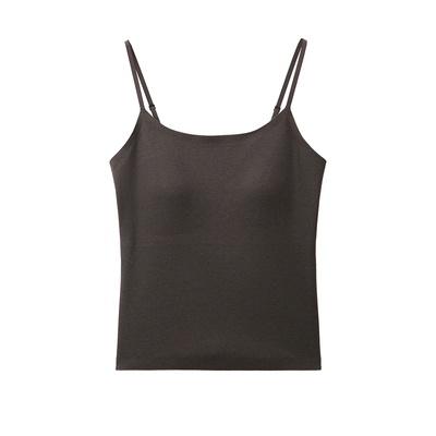 一件顶三件Bra-in背心【3A抗菌/真丝滋养/凉感】瘦10斤/敲轻无痕