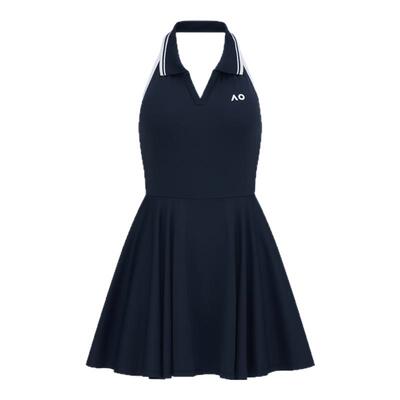 优雅的露背设计带安全底裤防走光