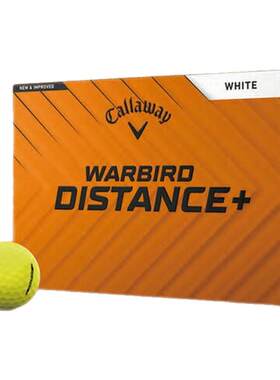 日本直邮Callaway WARBIRD DISTANCE+ 高尔夫球3 打36 个球日本制