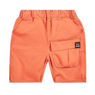 男童纯棉短裤夏装薄款宽松洋气五分裤儿童夏季中裤宝宝韩版工装裤