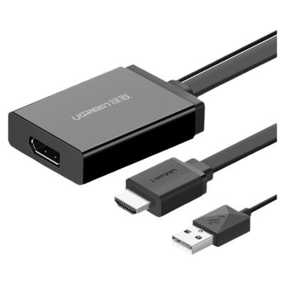 绿联hdmi转dp线转换器笔记本电脑