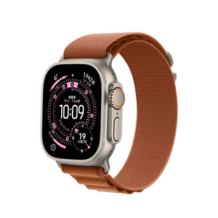 适用苹果apple watch S11手表表带iwatch ultra3高山回环式腕带s10/9/8尼龙编织表链7轻薄运动透气高级男女款