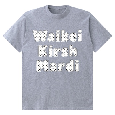 小红书同款HAHAYOLO美式波点t恤