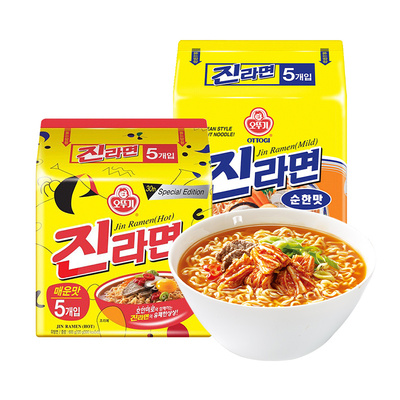 自营韩国进口不倒翁方便面