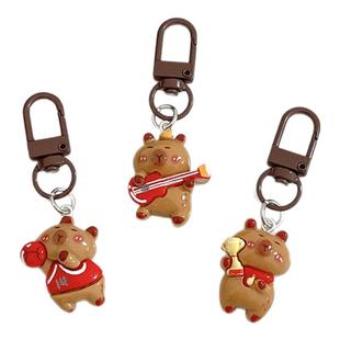 【同品类已售1W+单】才艺全能卡巴少女手机小挂件新款礼物配饰挂饰闺蜜饰品包包钥匙扣垫片挂绳小东西