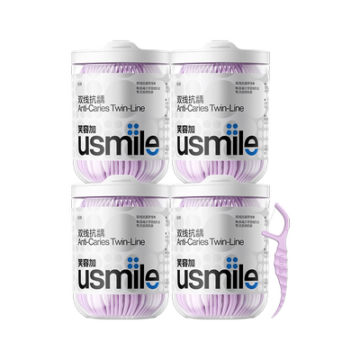 笑容加usmile小海马柠檬味牙线