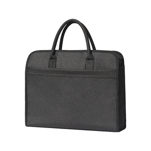 公文包男款手提袋高级感政府防水2905电脑包文件袋女士拉链式商务办公会议培训班收纳资料新款高端定制logo