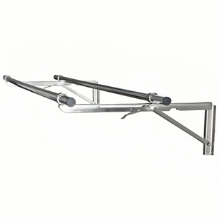 不锈钢固定式三角折叠室外晾衣架晾衣杆侧墙室内墙上侧装凉衣阳台