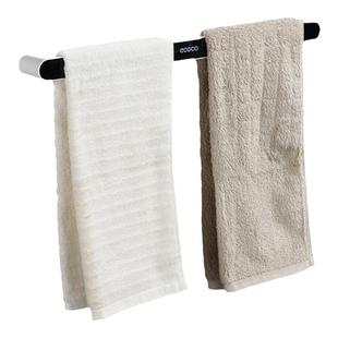 毛巾架卫生间免打孔毛巾置物架浴室吸盘挂架浴巾架子毛巾置物挂杆