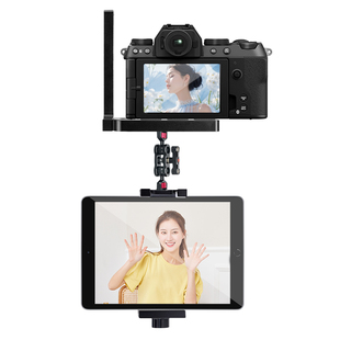 适用Canon/佳能R50 R3 R62 R7 R8 R10 RP相机手持平板支架像素蛋糕ipad联机拍摄固定夹子L型微兔笼配件