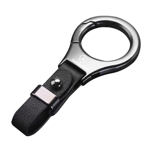 防丢失钥匙扣男士汽车不锈钢钥匙挂件金属刻字车钥匙扣结实耐用女