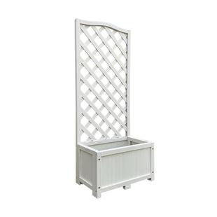 塑木防腐阳台花架子户外庭院花箱爬藤架花园装饰围栏室外隔断栅栏