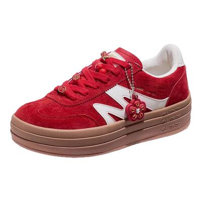 骆驼山海2代厚底德训鞋经典板鞋