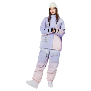 酷峰滑雪服套装女男新款专业渐变雪衣雪裤单板双板装备冬外套防水