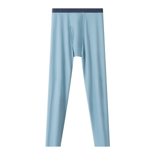 男士秋裤男款保暖裤2025新款线裤男纯棉裤冬季免穿内裤薄款青少年