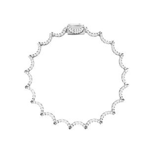 [杨紫同款]APM Monaco波浪形银色手链高级感饰品手饰情人节礼物