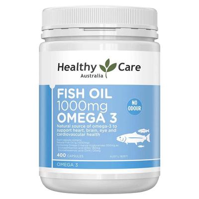 Healthy Care深海鱼油omega3高浓度中老年心脑血管澳洲原装进口