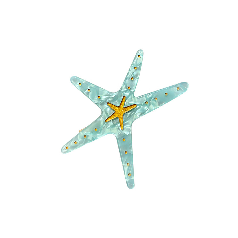 海星发夹百搭度假风刘海夹